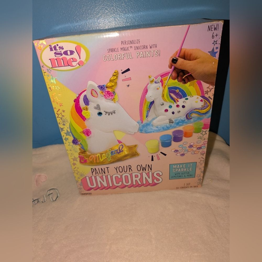 Horizon Group USA It's so me! Paint Your Own Unicorns 1 Set